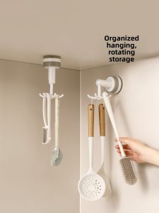 FaSoLa | Multi-functional Suction Cup Hook with Rotating Claw for Wall Storage