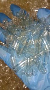 1000pcs Size 0 Clear Clear Vegetable Empty Capsule Gel