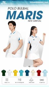 Áo Polo Thể Thao Nữ Bulbal Maris PL08 Cao Cấp Chất Liệu Bul-Ari Thoáng Mát Co Giãn Tốt Có Độ Bền Cao