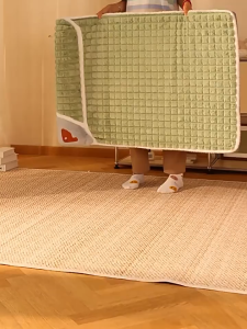 ที่นอนสุนัข เสื่อสุนัขนอนกับ แบบหนา ขนาดใหญ่พิเศษ เสื่อชั้นฤดูหนาวที่ถอดออกได้และล้างทำความสะอาดได้สัตว์เลี้ยงสี่ฤดูกาลสากลสุนัขฤดูหนาวสุนัขขนาดใหญ่