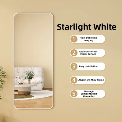 Self-Adhesive Hanging Full Length Mirror
