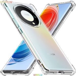 Ốp Lưng TPU Trong Suốt Chống Sốc Cho Honor Magic 6/7 Lite 5/6 Pro Smart X9a/X9b - Vỏ Bảo Vệ Túi Khí Fundas Coque