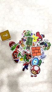 Super mario bros cartoon Sticker 50Pcs/Set DIY laptop waterproof tumbler Decals Doodle Stickers