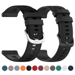 สายนาฬิกาซิลิโคนแบบสปอร์ต ขนาด 20 มม. 22 มม. สำหรับ Garmin Venu 3 Sq 2 Band Forerunner 570 265 255 245 165 Music Vivoactive 4 5 6