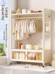 Movable Indoor Clothing Rack