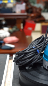 Máy bơm chìm nhựa PS2506 lõi đồng lưu lượng 75L/m công suất 250W chuyên bơm hồ cá bơm tuần hoàn bơm nước gia đình cốt inox 304