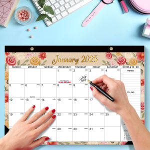 Creative 2026 English Version Desk Calendar 18-Month Countdown English Simple Desktop Monthly Calendar Wall Hanging Calendar