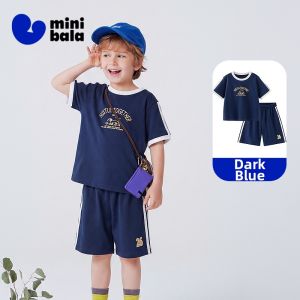 MINI BALA | Soft Breathable Stretchy Short Sleeve and Shorts Set for Boys and Girls