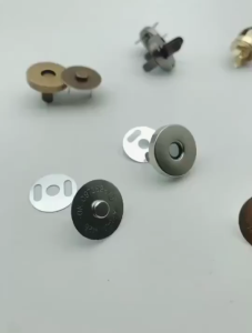 Kancing Magnet Rajut Aksesoris Tas Rajut Magnet Kuat Import Ukuran 14mm 18mm Tebal per Pcs MG028