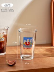 SIYUE | Aesthetic Transparent Home Use Glass Mug