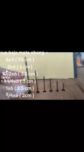 Sekrup GYPSUM kayu harga Ecer 50pcs (3/4") (1") (1-1/2") (1-1/4") (2") (3")