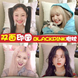 Blackpink Lisajennie Jisoo Pillow Plush Toy Support Doll Cushion Cartoon Anime Soft Toy for All Ages Male Female
