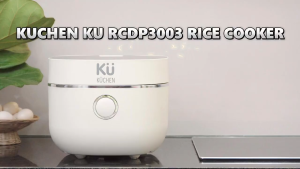 KÜ KÜCHEN Smart Rice Cooker 1.5L 800W KU RCDP3003 | 2 Pots | 10 Modes | Free Mini Blender