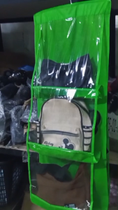Hanging Bag Organizer 6 Pockets Rak Tas 6 sekat Tempat penyimpanan Tas Serbaguna