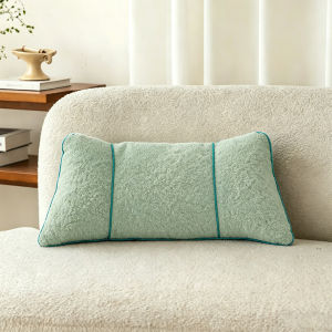 Cream Style Matcha Color Washable Cushion Cover