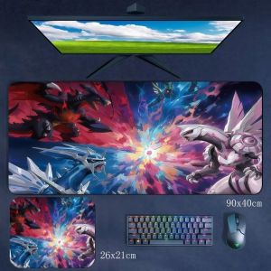 Potdemiel | Cute Rubber Anti-Slip Design for Computer Desktop Male Esports Gaming Mouse Pad High Quality Pikachu Squirtle Pokemon Mouse Pad