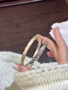 SHUNQINYINLOU | Vintage Chinese Style Luxury Bangle S999 Silver