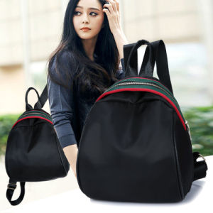 Same Style as Fan Bingbing Oxford Cloth Minimalist All-Match Student Small Bag Korean Style Women Bag Backpack Canvas Shoulder Bag