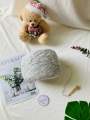 Yarn - Len Mohair - Cỡ sợi ~ 1.5mm - Len sợi Thu Đông (Siêu nhẹ - Siêu mềm - Siêu ấm). 