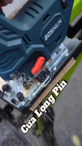 [HÀNG CHÍNH HÃNG] Máy Cưa Lọng Pin BOSHUN BS-CJS06BL Không Chổi Than Siêu Khoẻ Công Suất Lớn 950W