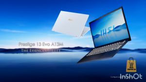 * Lower price on Car0useII * MSI Prestige 13 EVO A13M - 048 SG 13.3" 16:10 FHD+ Ultra lightweight 0.99KG Intel Laptop with USB Type C Thunderbolt 4 & Built-in Eyetracking IR Camera * Free Delivery *