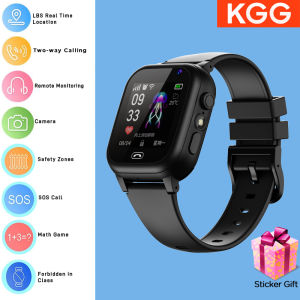 2G Internet 4G Sim Card Kids Smart Watch SOS Call LBS Location Child SmartWatch Camera Waterproof Phone Watch with Sticker