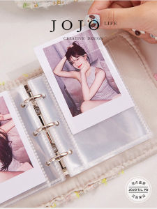 Mini Portable 3 Inch Card Album High Aesthetic Value Mr Grocery JOJOs L PD Braided Small Fragrance Style Storage Album