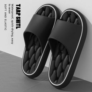 MONLEYTA | Womens Bathroom Slippers Quick Dry Anti-Slip Indoor Home Bath Special EVA Slippers Comfortable Breathable Slip-On Summer Sandals
