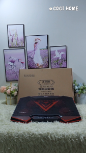 Đế Tản Nhiệt Laptop Gaming 17inch Cooling Pad Có LED Nâng Cấp 5 Cấp Độ Tích Hợp 2 Cổng USB