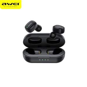 AWEI T13 Pro Stereo Wireless Earbuds BT Sports Earphones Ergonomic Design IPX6 Waterproof Touch-Control in-Ear Headphone