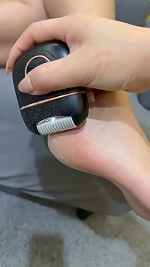 Electric Foot Grinder | Pedicure Tools Foot File Care Tool Remover | Dead Skin Absorption Machine | Foot Callus Polisher Rechargeable Callus Remover with Head Replacement | Effective Home Spa