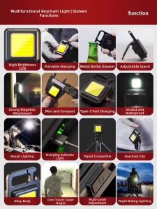 RTN | Ultra-bright Multifunction Outdoor Mini Portable Flashlight