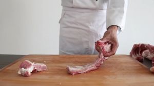 Premium quality🍊Kitchen chopping axe wood clip handle chopping axe chopping axe forging bone alatan dapur pisau dapur