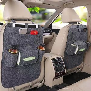 【HOORAY】1PCS Car Auto Seat Back Multi-Pocket Storage Bag Organizer Automotive Interior #CA0028#