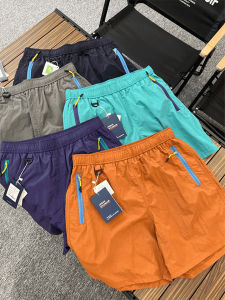 Quần Short Nhanh Khô Ice Silk Mùa Hè Mỏng Ngoài Trời Quần Áo Làm Việc Quần Short Năm Điểm Cho Nam Và Nữ