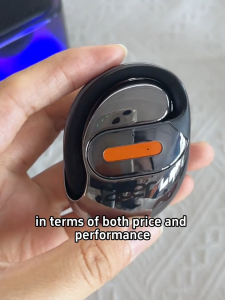 Genuine True Wireless Earphones TWS Sports Running Hanging Ear Open Style Fashionable Design Heavy Bass Stereo Sound Low Latency Gaming Mode Ultra Long Battery Life Comfortable Wear Mobile Phone Platform Computer Multi-Device Compatible Christmas Valentin