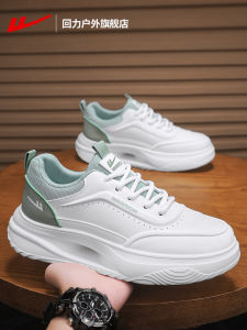 Mens Running Shoes Comfortable Soft Bottom Casual White Sports Shoes Shock Absorption Autumn New Arrival Fashionable Low Top