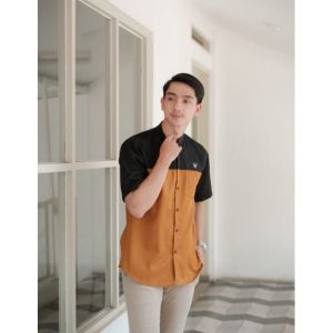 BAJU KOKO DEWASA LENGAN PENDEK KOKO KURTA LENGAN PENDEK ADEM SERAP KERINGAT KOKO COTTON TOYOBO