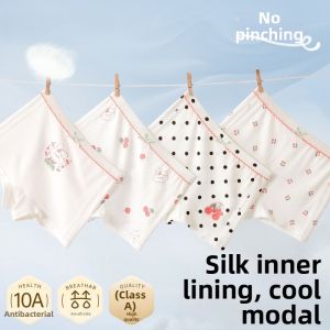 Girls Breathable Modal Silk Underwear