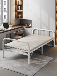 เตียงพับ เตียงเดี่ยว ที่เก็บของแบบพับได้ ไม่ต้องติดตั้ง พกพาสะดวก รับน้ำหนักได้ 300ปอ พับง่าย