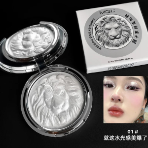 Bảng Phấn Tạo Khối Làm Nổi Bật Và Tạo Đường Nét 3 Trong 1 Lion Ginger 01 Fine Shimmer Dành Cho Mũi/đầu Chân Mày Phấn Mắt Tạo Khối Khuôn Mặt Làm Sáng Da Kích Thước Đầy Đủ