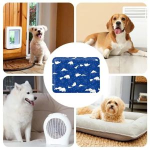 Teekland Dog Gel làm lạnh Giường Hình Chữ Nhật Đóng Mở Mèo Mùa Hè Túi độn đá Puppy Nệm Mềm Mại Không Thấm Nước Ngủ đệm cho thú cưng Chó mèo