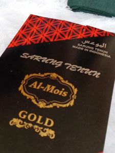 SARUNG DEWASA MOTIF SONGKET ALMOIS GOLD SARUNG TENUN PRIA DEWASA KUALITAS TERJAMIN