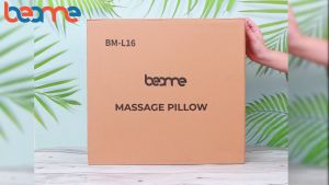 Gối massage cổ vai gáy máy massage toàn thân BEAME BM L16 tích hợp hồng ngoại massage toàn thân - massage cổ vai gáy chuyên sâu và hiệu quả