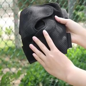 Summer Breathable Knee Brace Compression Sleeve with Side Stabilizers for Basketball Run Hiking Meniscus Arthritis Pain Relief