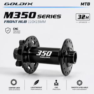 GOLDIX M350 32H Lightweight Boost MTB Hub J-Bend 36T Ratchet 6-Bolt Disc Brake Sealed Bearings HG XD MS Bicycle Wheel Hub