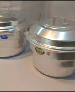 Aluminum Idli Steamer – Multi-Tier Idli Cooker with Plates