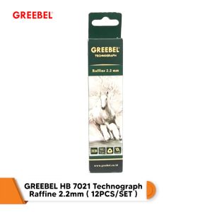 GREEBEL Pensil Grafit 7021 HB TRIANGULAR tdk beracun utk ujian sekolah/Pencil Kayu/ Graphite