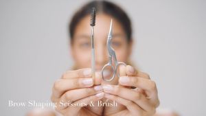 Tweezerman EyeBrow Scissors & Brush 2914-LLT