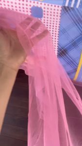 มุ้งหลังคาพิมพ์ลาย ผ้าพริกไทย ตาถี่ ขนาด 8ฟุต 9ฟุต มุ้งกันยุง ระบายอากาศได้ดี หายใจสะดวก